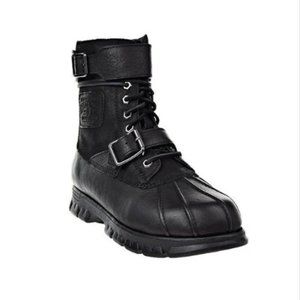 Polo Ralph Lauren Drax Mens Boots Leather Black 812623015-001
